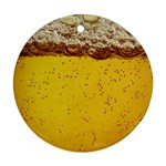 Beer-bubbles-jeremy-hudson Ornament (Round) Front