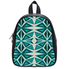 Abstract Pattern Geometric Backgrounds  School Bag (small) by Eskimos