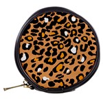 Leopard Jaguar dots Mini Makeup Bag Back