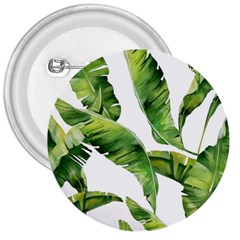 Sheets Tropical Plant Palm Summer Exotic 3  Buttons by artworkshop