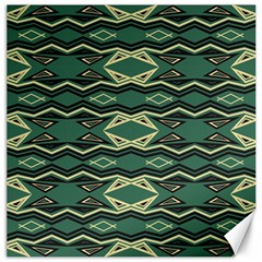 Abstract Pattern Geometric Backgrounds Canvas 12  X 12  by Eskimos