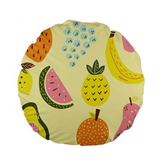 Graphic-fruit Standard 15  Premium Round Cushions by nate14shop