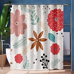 Nature Flora Shower Curtain 60  X 72  (medium)  by artworkshop