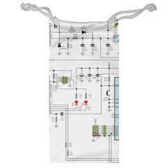 Circuits-electronics-atmel Jewelry Bag by Jancukart