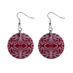 Abstract Pattern Geometric Backgrounds  Mini Button Earrings by Eskimos