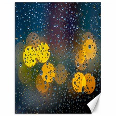 Raindrops Water Canvas 12  X 16  by artworkshop