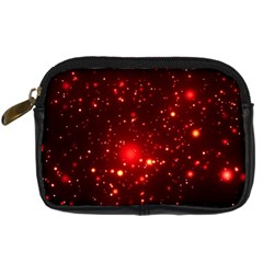 Firework-star-light-design Digital Camera Leather Case by Jancukart