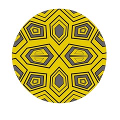 Abstract Pattern Geometric Backgrounds Mini Round Pill Box (pack Of 5) by Eskimos