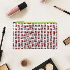 Spanish Love Phrase Motif Pattern Cosmetic Bag (xs) by dflcprintsclothing