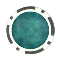 Dark Green Abstract Poker Chip Card Guard by nateshop