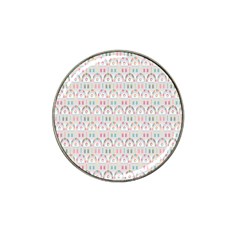 Seamless-pattern Hat Clip Ball Marker by nateshop