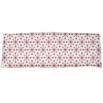 Pattern christmas pattern red stars Body Pillow Case (Dakimakura) Body Pillow Case