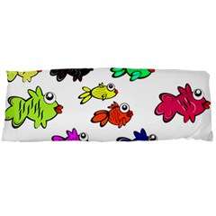 Fish Fishes Marine Life Swimming Water Body Pillow Case Dakimakura (two Sides) by Sapixe