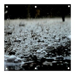  Rain Drops Water Liquid  Banner And Sign 3  X 3  by artworkshop