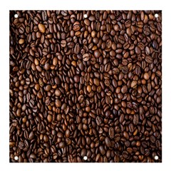 Coffee Beans Food Texture Banner And Sign 4  X 4  by artworkshop