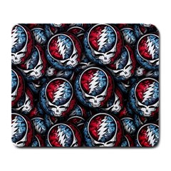 Grateful Dead Pattern Large Mousepads by Jancukart