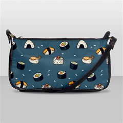 Sushi Pattern Shoulder Clutch Bag by Jancukart