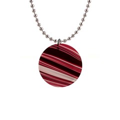 Wave Texture Design Pattern Art 1  Button Necklace by Amaryn4rt