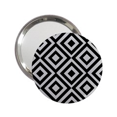 Background Pattern Geometric 2 25  Handbag Mirrors by Amaryn4rt