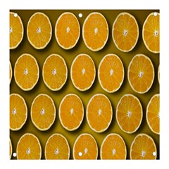 Orange Slices Cross Sections Pattern Banner And Sign 3  X 3  by artworkshop