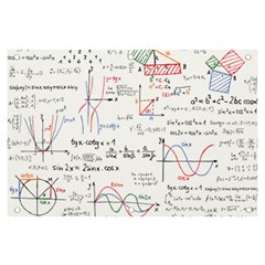 Math Formula Pattern Banner And Sign 6  X 4  by Wegoenart