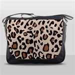 Leopard Jaguar Dots Messenger Bag Front