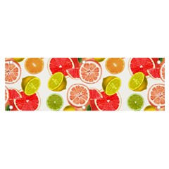 Citrus Fruit Seamless Pattern Banner And Sign 6  X 2  by Wegoenart