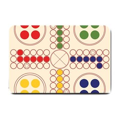 Ludo Game Small Doormat  by Wegoenart