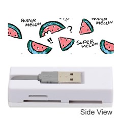 Illustration Watermelon Fruit Sweet Slicee Memory Card Reader (stick) by Sudhe