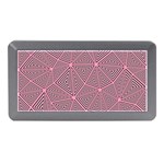 Triangle-line Pink Memory Card Reader (Mini) Front