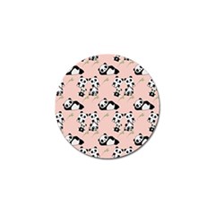 Pattern Panda Bear Golf Ball Marker (4 Pack) by danenraven