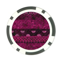 Illustration Background Pattern Texture Design Poker Chip Card Guard by danenraven