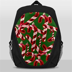 Christmas Wrapping Paper Abstract Backpack Bag by danenraven