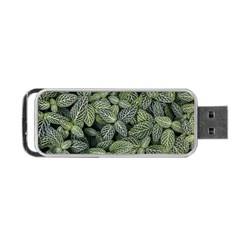 Leaves Foliage Botany Plant Portable Usb Flash (two Sides) by Ravend