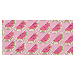 Pink Melon Wayermelon Pattern Food Fruit Melon Banner And Sign 6  X 3  by Ravend