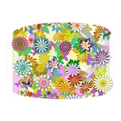 Illustration-pattern-abstract Mini Square Pill Box by Pakrebo