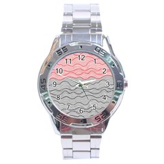 Creation Painting Fantasy Texture Stainless Steel Analogue Watch by Ravend