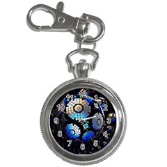 Illustration Tech Galaxy Robot Bot Science Key Chain Watches by danenraven