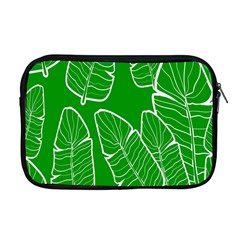 Green Banana Leaves Apple Macbook Pro 17  Zipper Case by ConteMonfrey