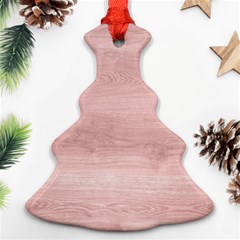 Pink Wood  Ornament (christmas Tree)  by ConteMonfrey