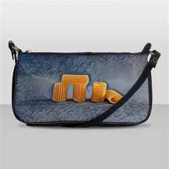 Pasta Is Art - Italian Food Shoulder Clutch Bag by ConteMonfrey