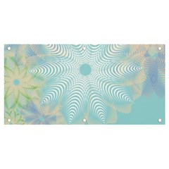 Floral Abstract Flowers Pattern Banner And Sign 4  X 2  by danenraven