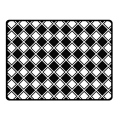 Square Diagonal Pattern Seamless Fleece Blanket (small) by Ravend