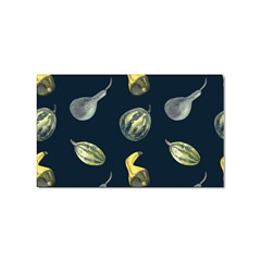 Vintage Vegetables Zucchini Sticker Rectangular (100 Pack) by ConteMonfreyShop