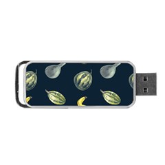 Vintage Vegetables Zucchini Portable Usb Flash (one Side) by ConteMonfreyShop