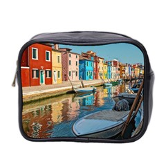 Boats In Venice - Colorful Italy Mini Toiletries Bag (two Sides) by ConteMonfrey