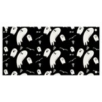 Ghost Background Halloween Banner and Sign 6  x 3  Front