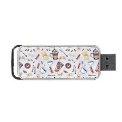 Coffee Coffeemania Caffeine Portable Usb Flash (two Sides) by Wegoenart