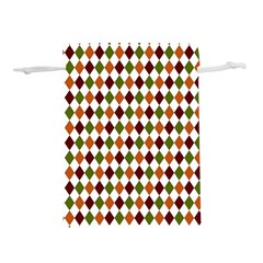 Halloween Palette Plaids   Lightweight Drawstring Pouch (s) by ConteMonfrey
