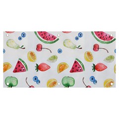 Fruit Summer Vitamin Watercolor Banner And Sign 6  X 3  by Wegoenart